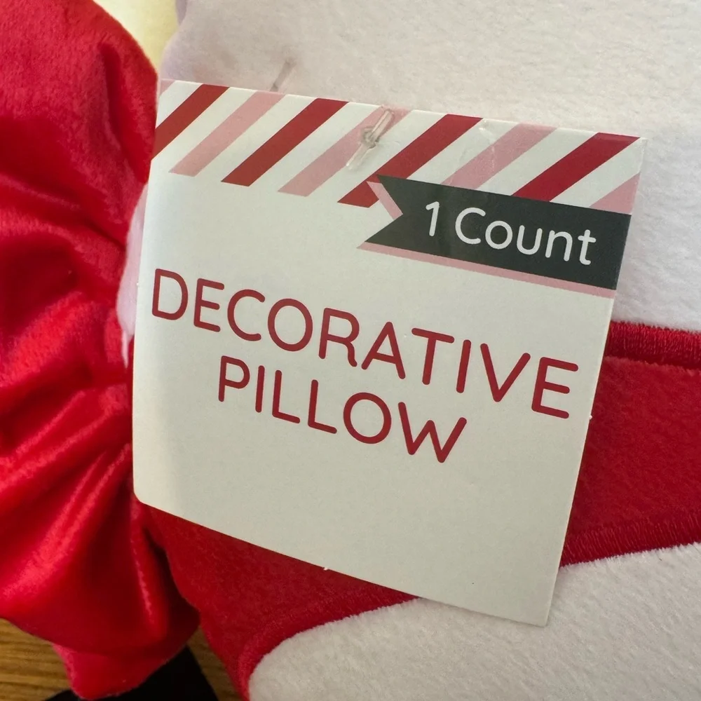 Christmas Peppermint-Shaped Pillow-Felt with Terry Stitching from Wondershop™.